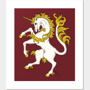 Unicorn Rampant Posters and Art